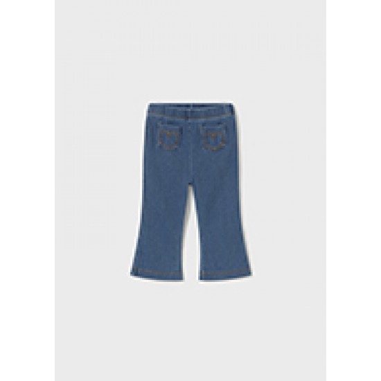 Κολαν καμπανα πλεκτο denim