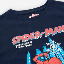 ΜΠΛΟΥΖΑΚΙ ΚΟΝΤΟΜΑΝΙΚΟ SPIDER-MAN ΝΑΥΤΙΚΟ ΜΠΛΕ